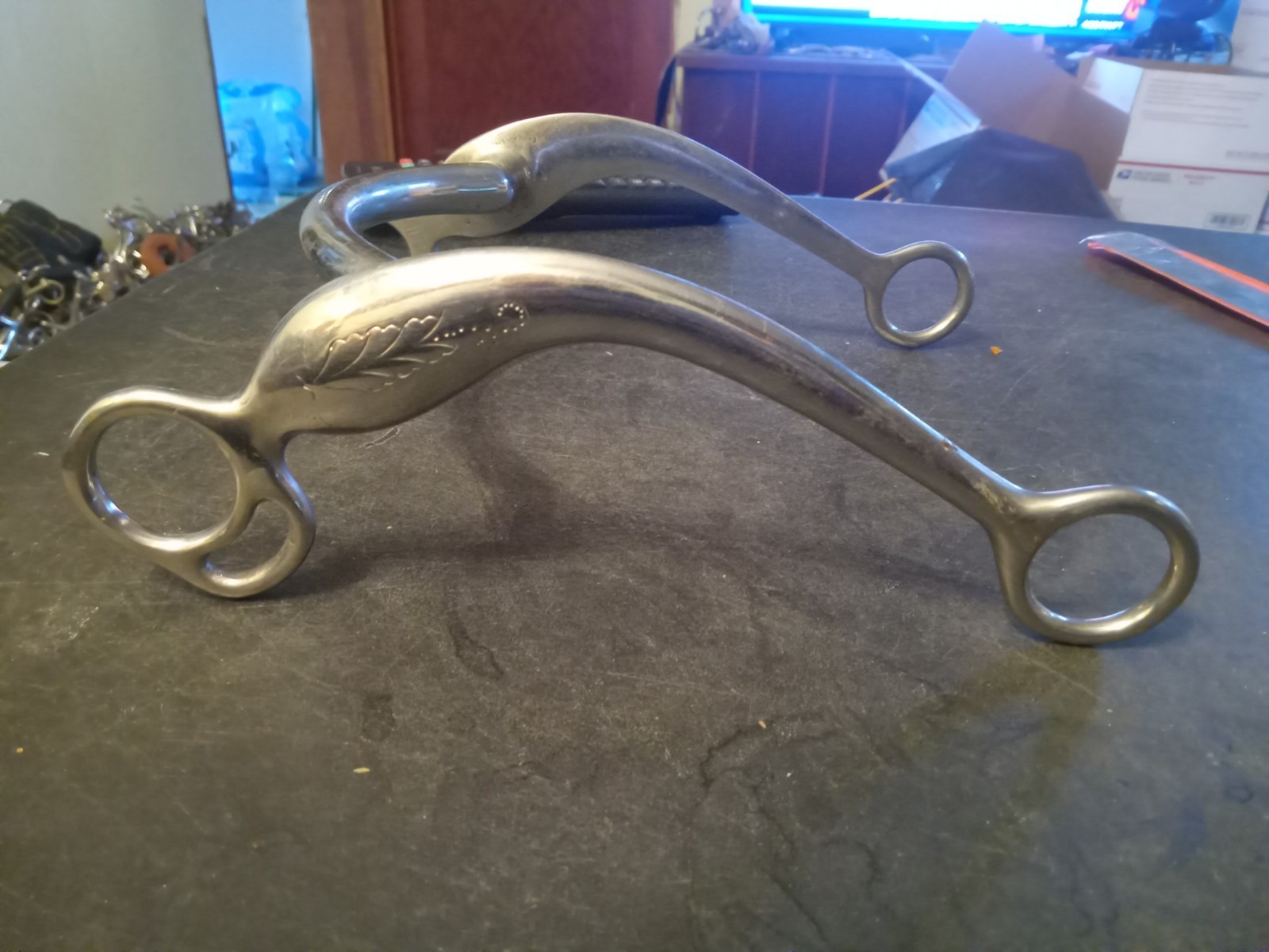 Used  Grazing Bit Cutting Bit 5 in long ported mouth light engraving