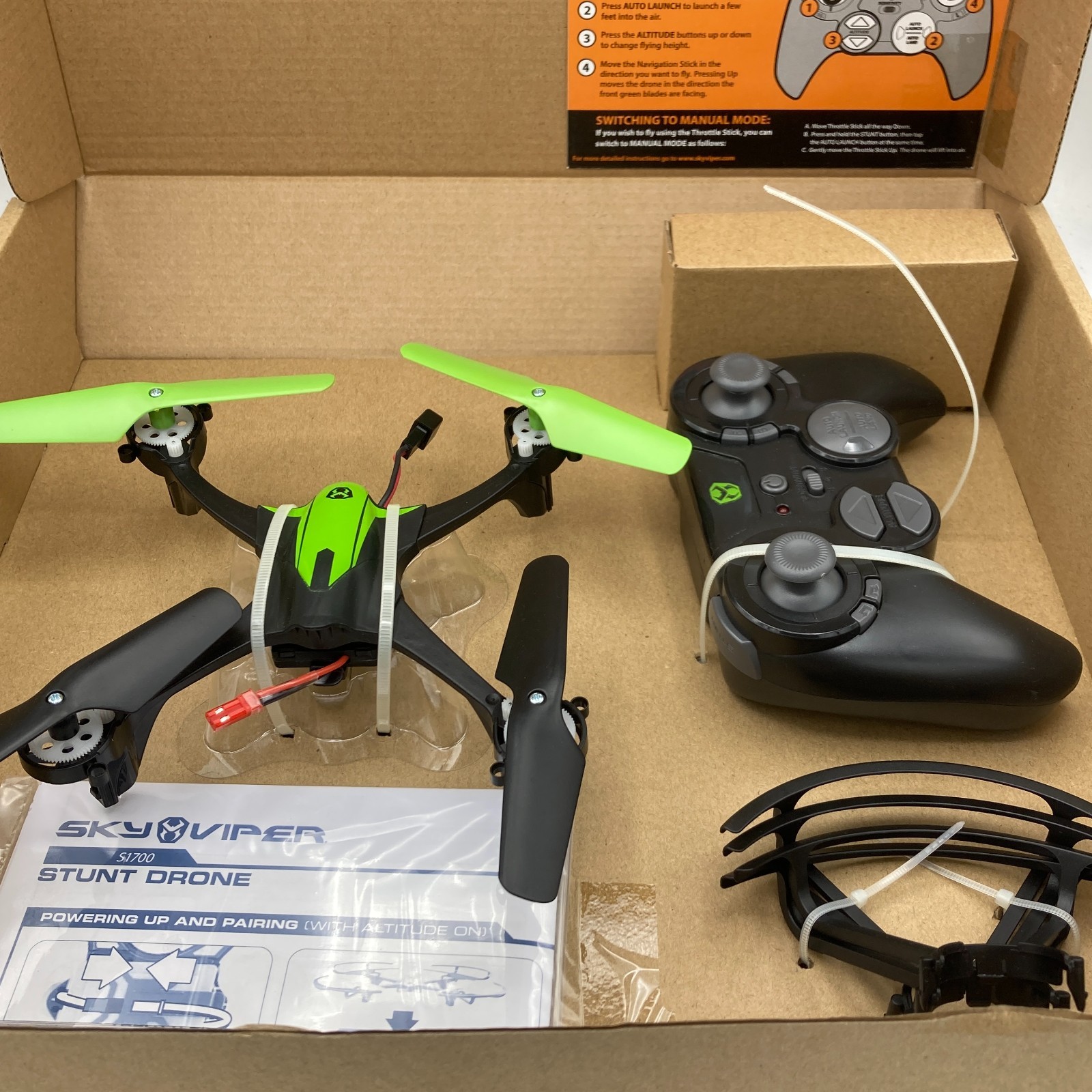 Sky Viper s1700 Stunt Drone Performance Series 2.4GHz