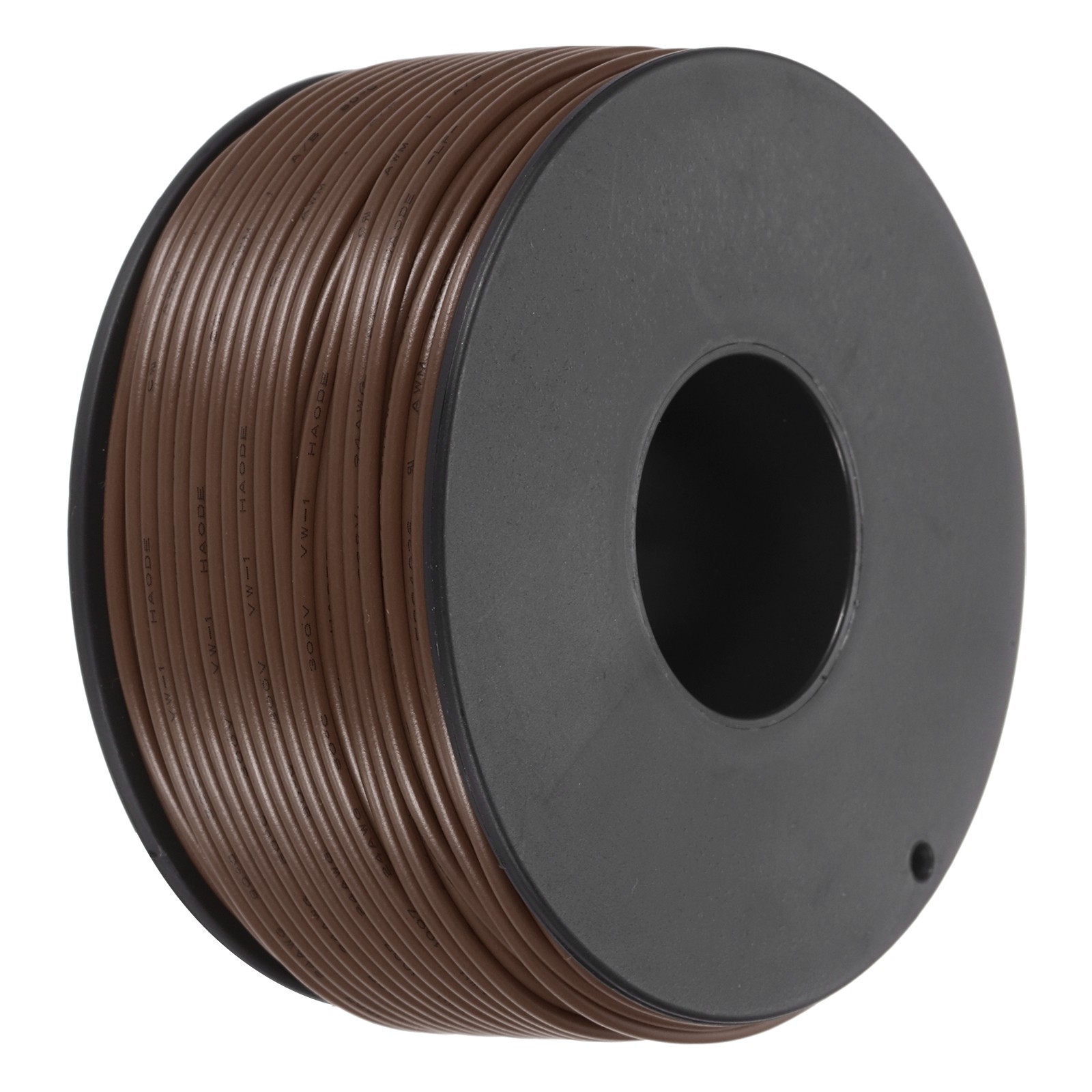 24AWG Wire 24 Gauge Stranded Wire PVC Hookup Wire 50m/164ft Brown, for  Wire