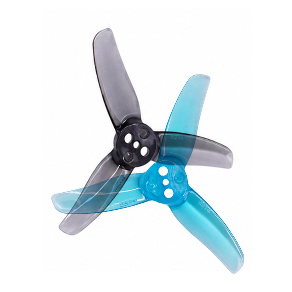 4 Pairs GEMFAN 2014 3-Blade 1.5mm/t-mount 1.4in Pitch PC Propeller For Drone