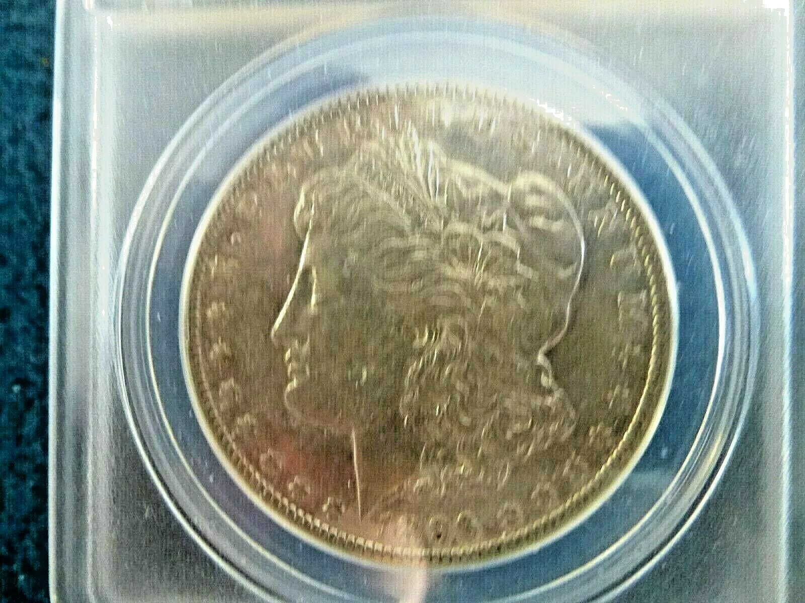 RARE 1896-O MORGAN SILVER DOLLAR CERTIFIED AU 50 BY ANACS