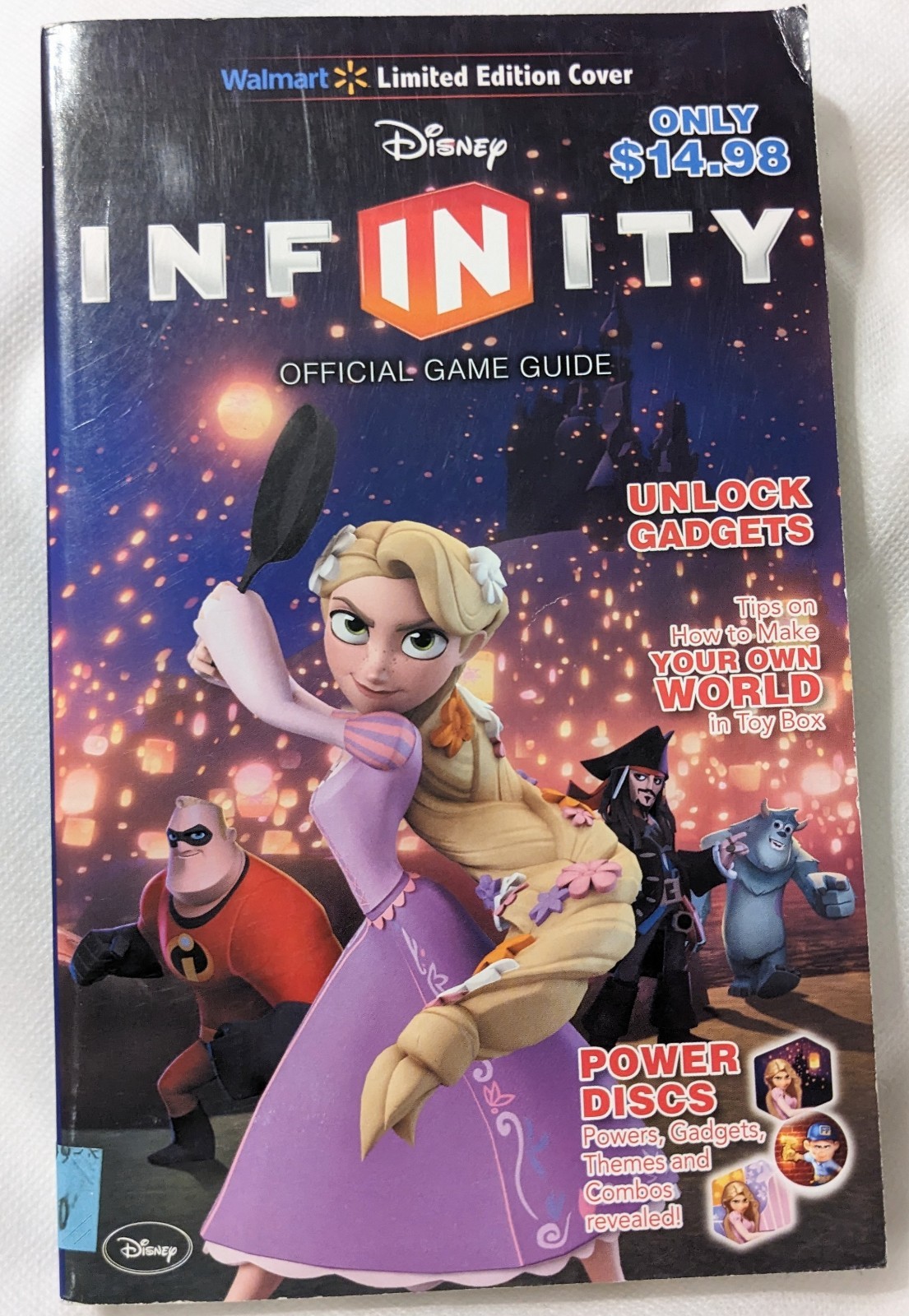 Disney Infinity Official Guide Walmart Limited Edition Book