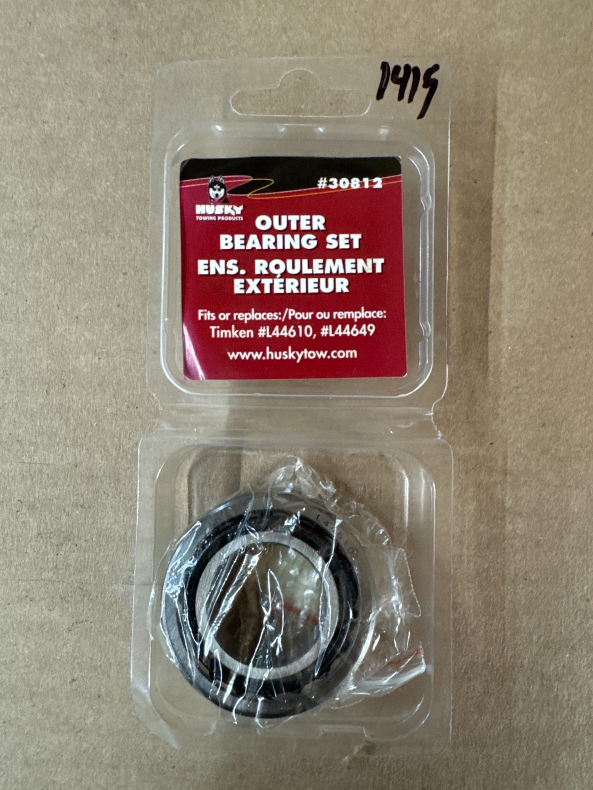 HUSKY TOWING Liners 30812 Bearing Cone and Cup