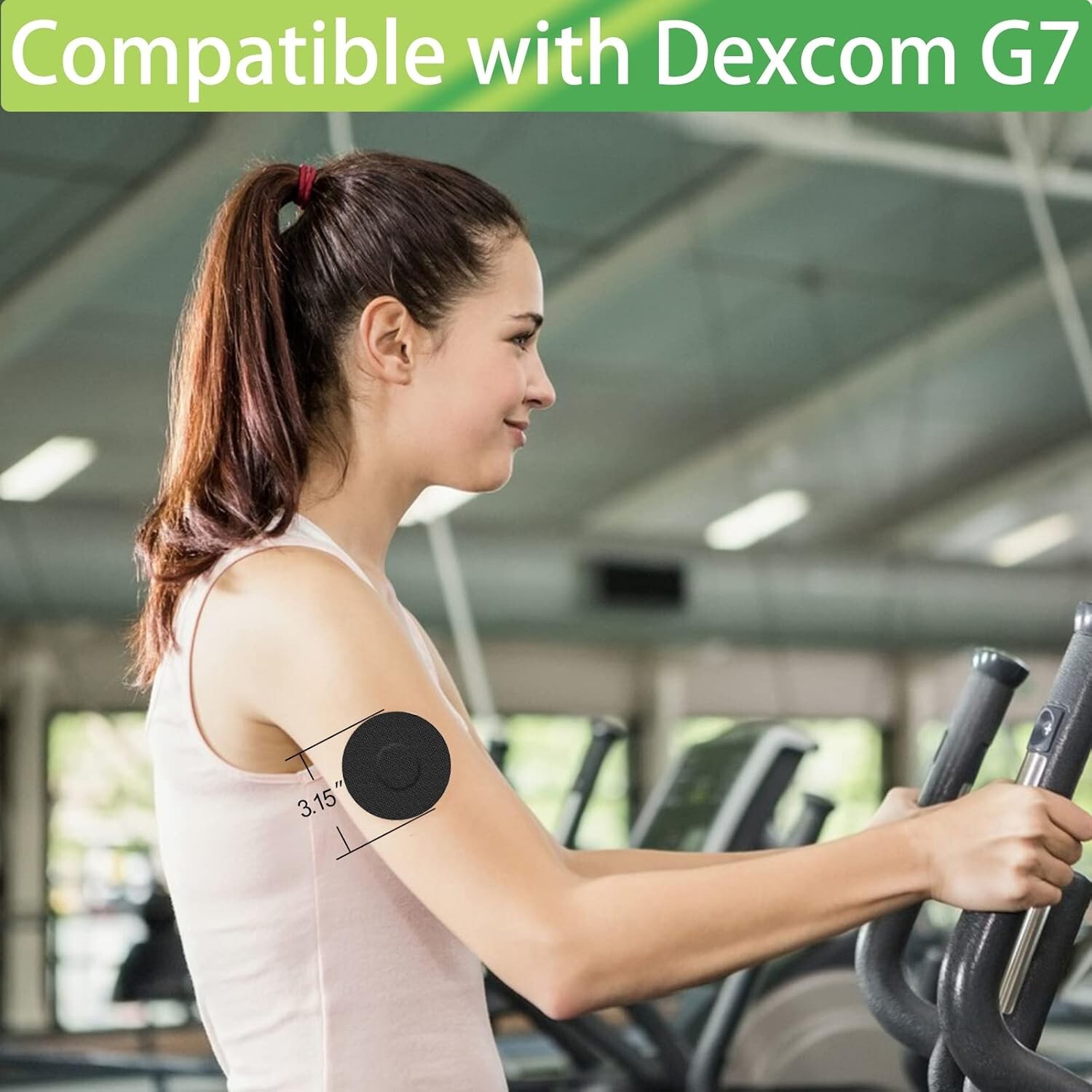 Dexcom G7 Adhesive Patches Waterproof 20 Pack Dexcom Overpatch for G7 Flexible C