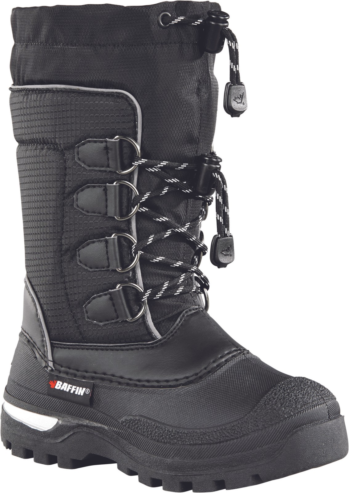 BAFFIN Youth Pinetree Kids Boots Black Fits SNTRY026-BK1-12 - Waterproof Winter