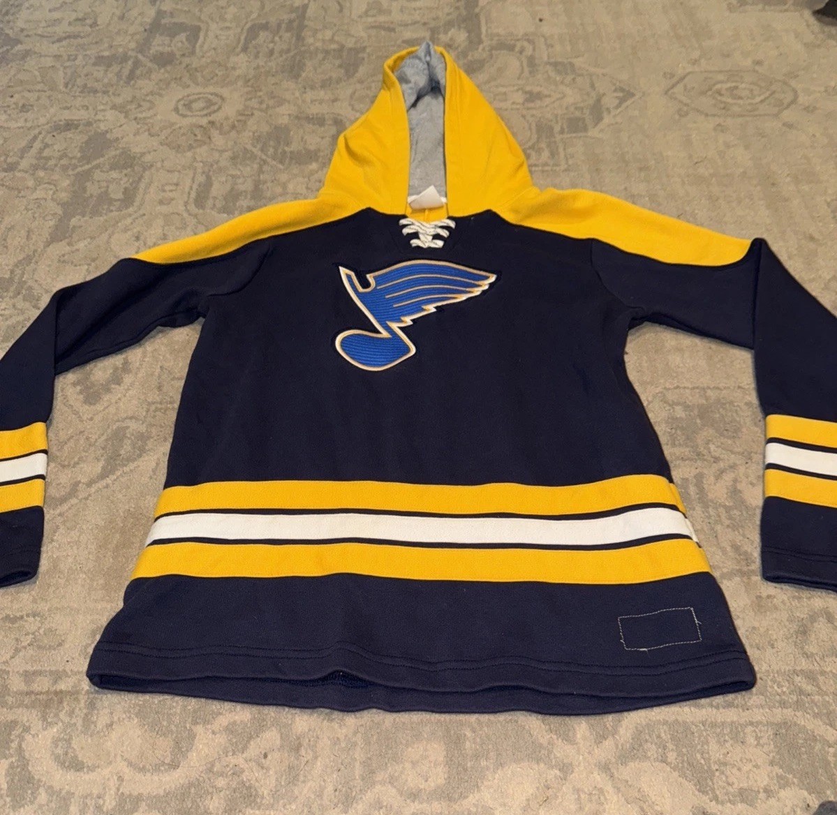 NHL St. Louis Blues Youth Hoodie Size Large Boys HOCKEY