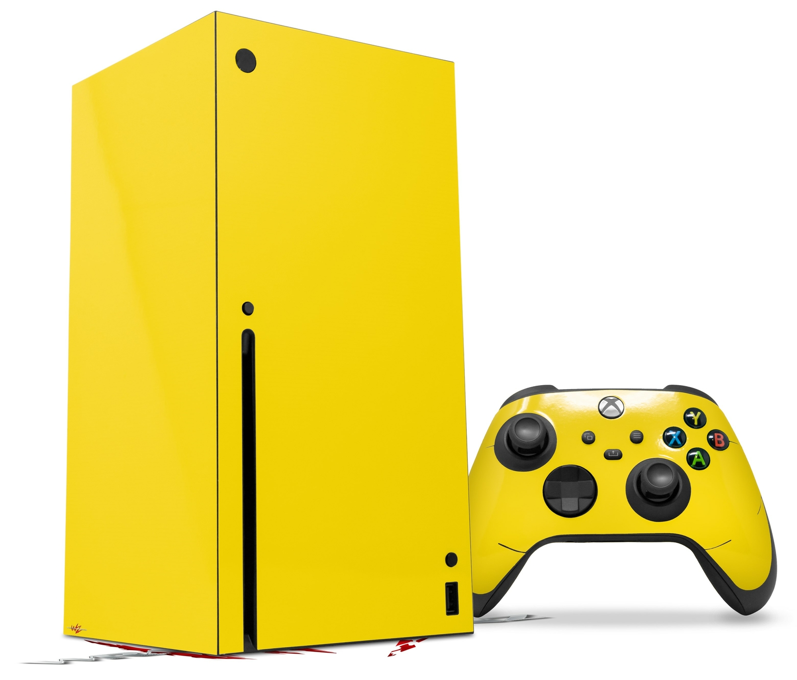 Skin Set for XBOX Series X Solids Collection Yellow