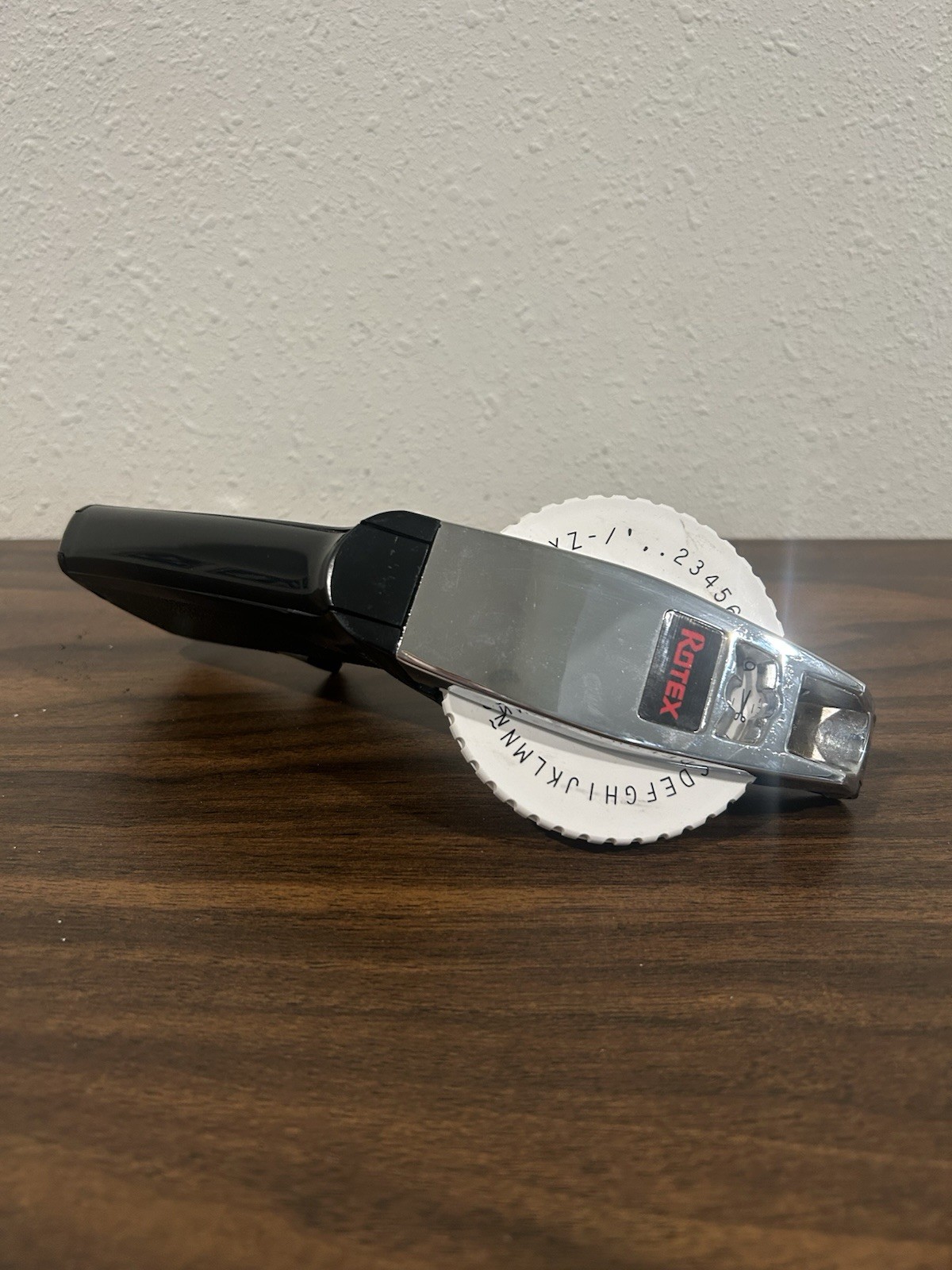Vintage Rotex Label Maker for 1/2" & 3/8" Tape