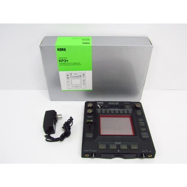Korg KAOSS Pad KP3+ DJ Effector Sampler Digital Tabletop W/Power Supply