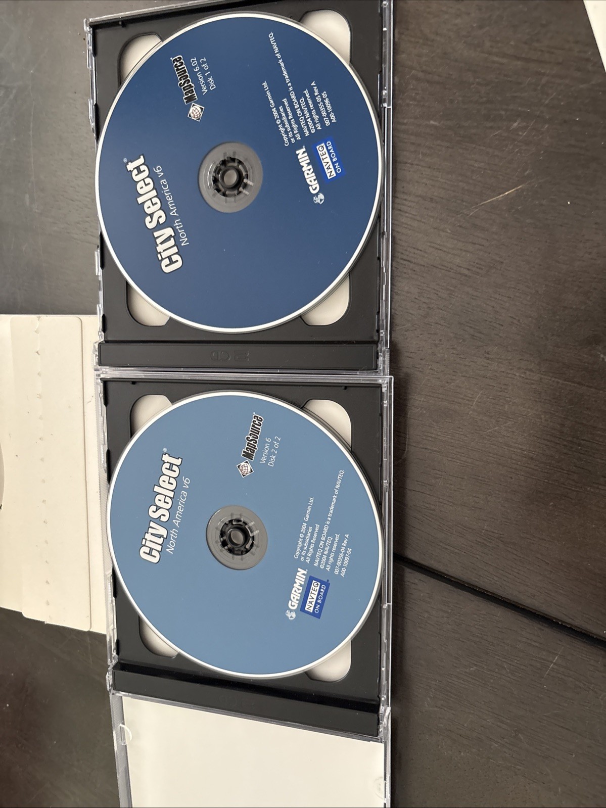 Garmin IQue 3600 GPS Set Up CD And Maps