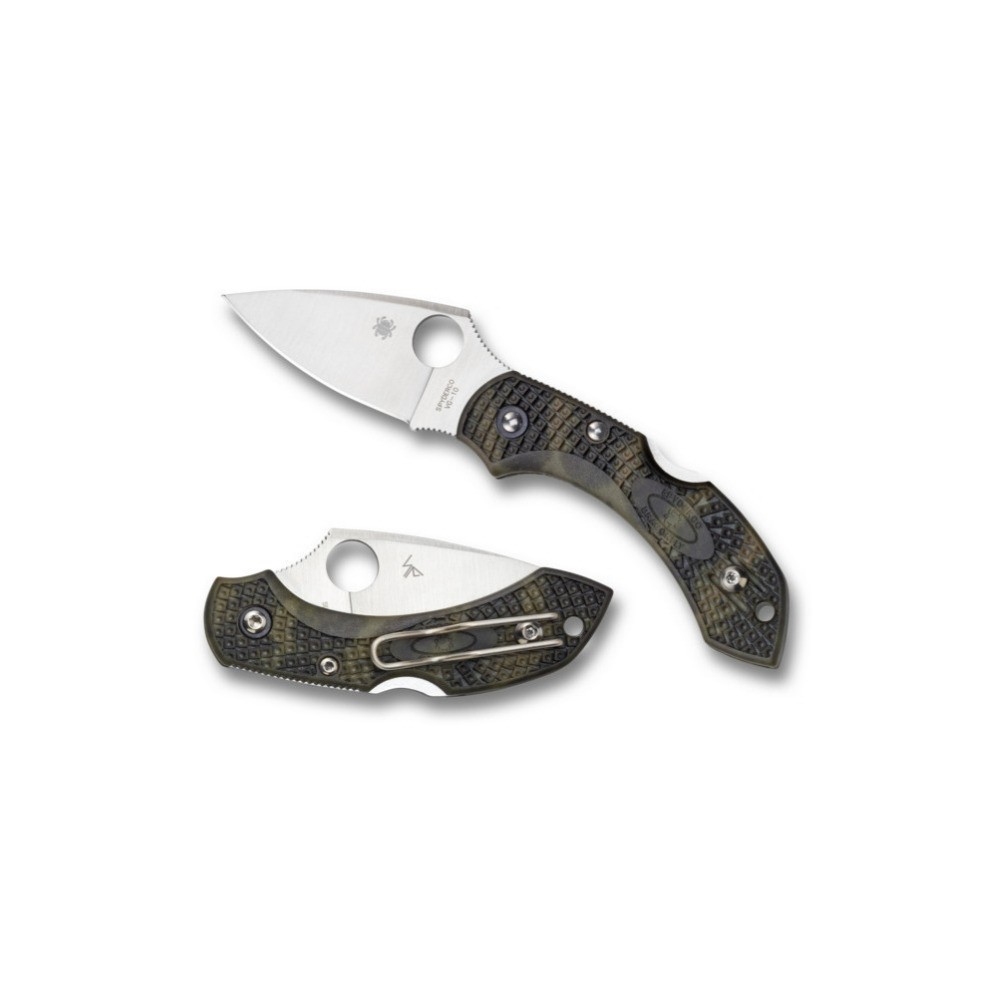Spyderco Dragonfly 2 Zome 5.63 In VG 10 Blade Foldable Knife with FRN Handles