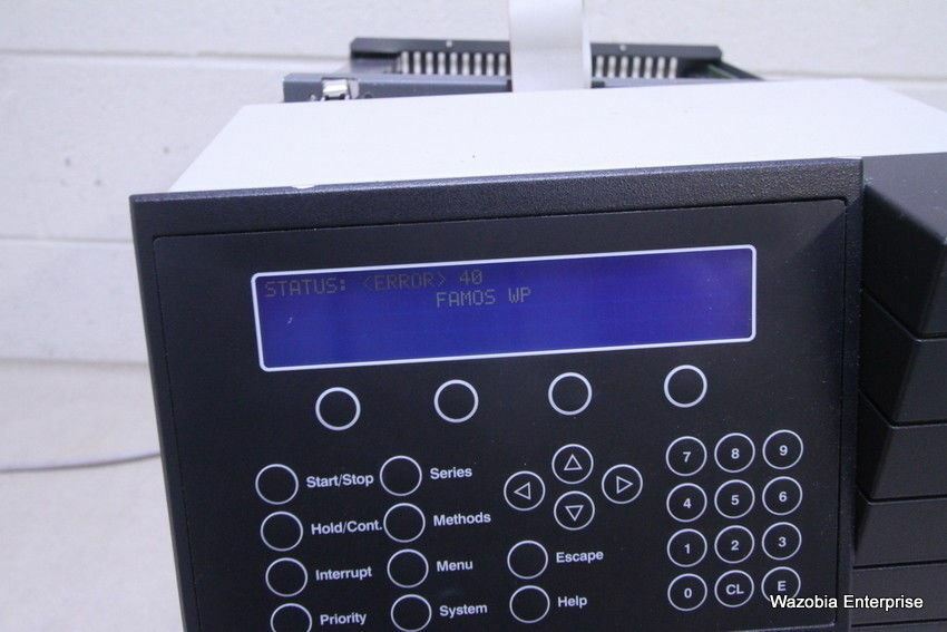 DIONEX LC PACKINGS FAMOS AUTOSAMPLER SPARK 920 HPLC CHROMATOGRAPHY