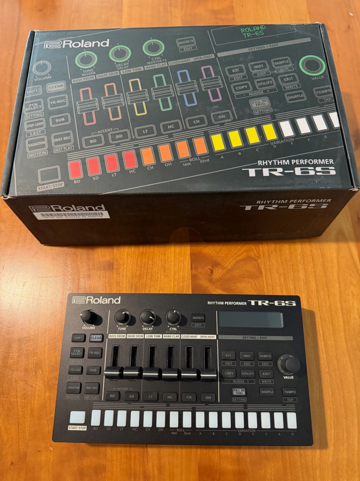 Roland TR-6S Compact Drum Machine - Black