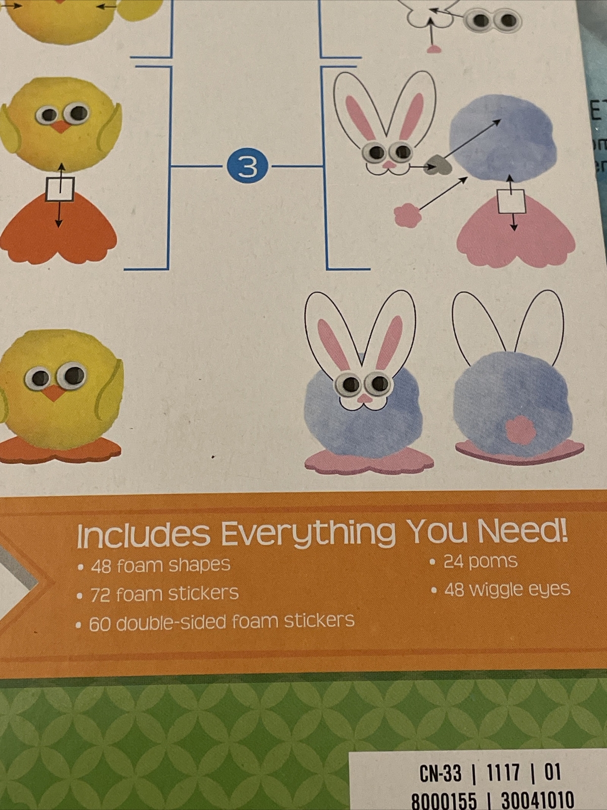 Make Your Own Pom Buddies Kit By Darice Makes 24 Arts & Crafts Easter