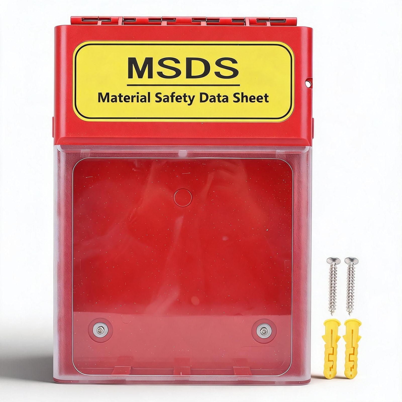 MSDS Visual Box, Water Proof Protective Cabinet MSDS Storage Cabinet for Stor...