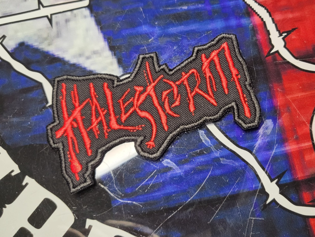 EMBROIDERED HALESTORM ROCK BAND PATCH (Please Read Ad)