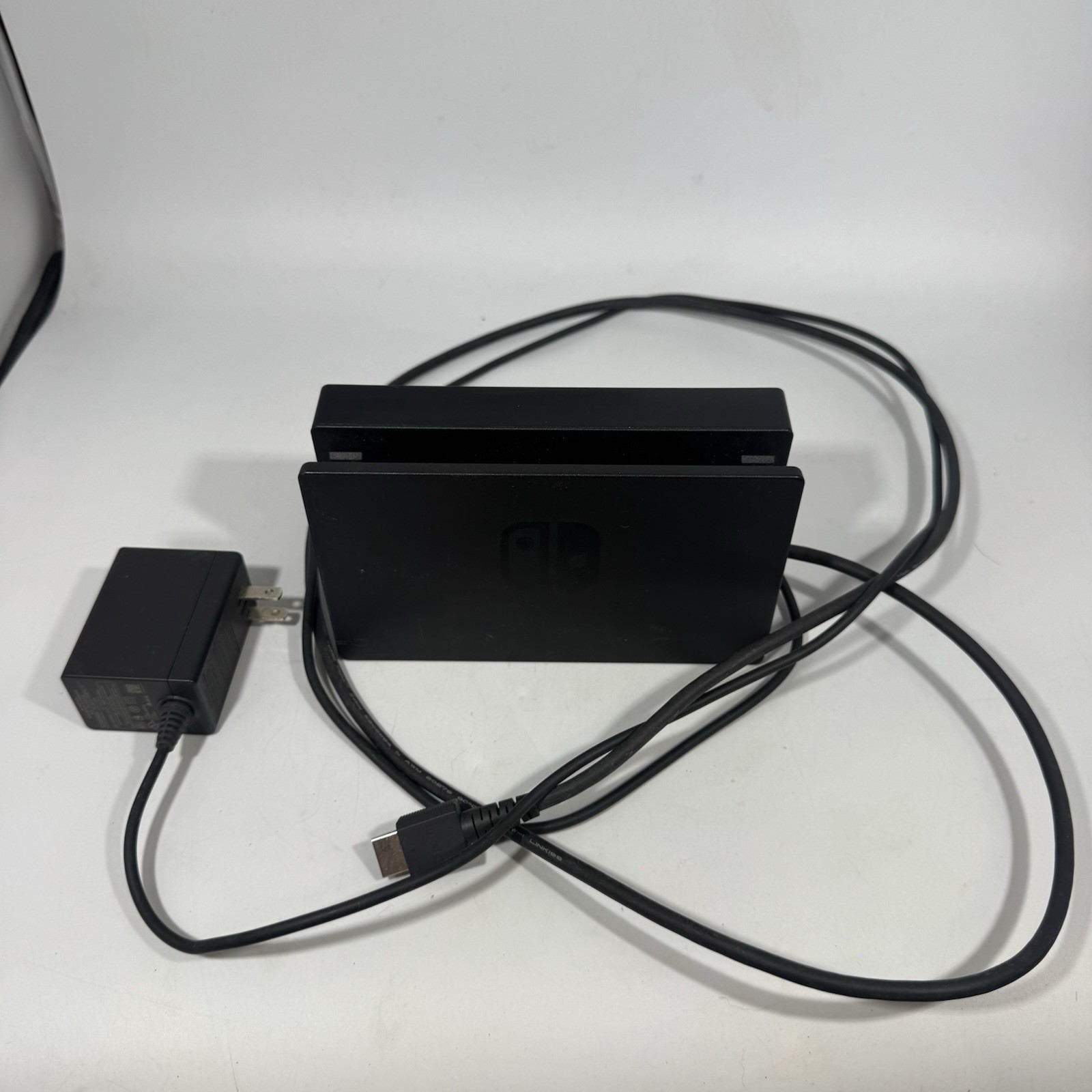 Black Nintendo Switch Original Dock + HDMI Cable & Power Cord HAC-007
