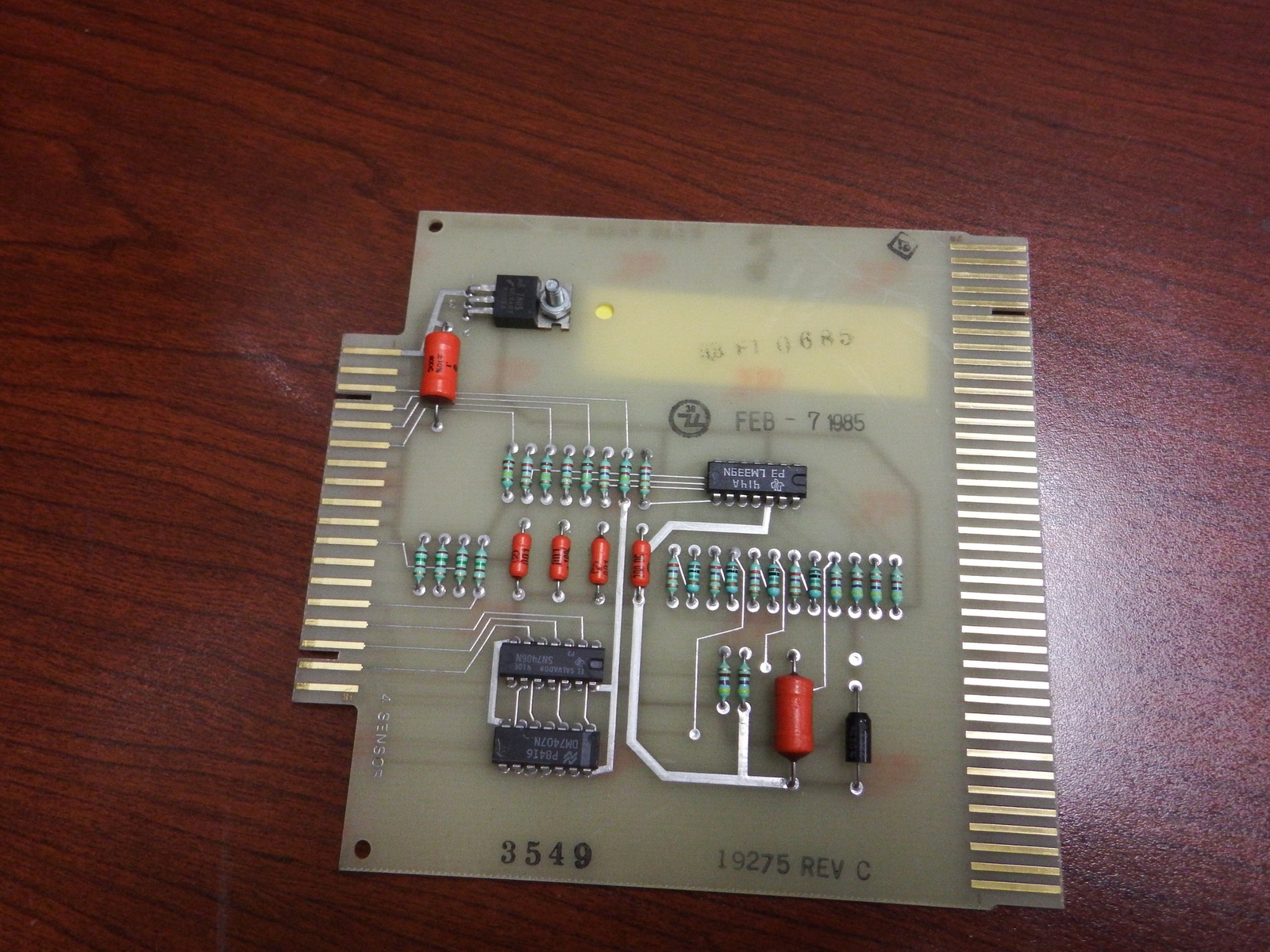 UNIVERSAL INSTRUMENTS PCB, 19275000, 4 SENSOR