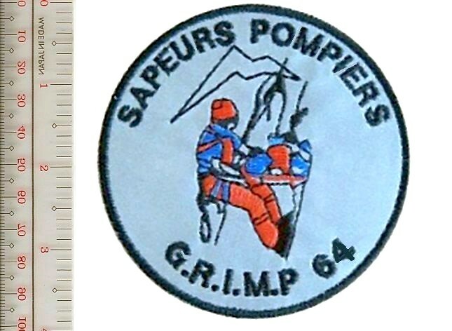 France Fire Department GRIMP 64 Nouvelle-Aquitaine Basque Pyrénées NO TARIFF