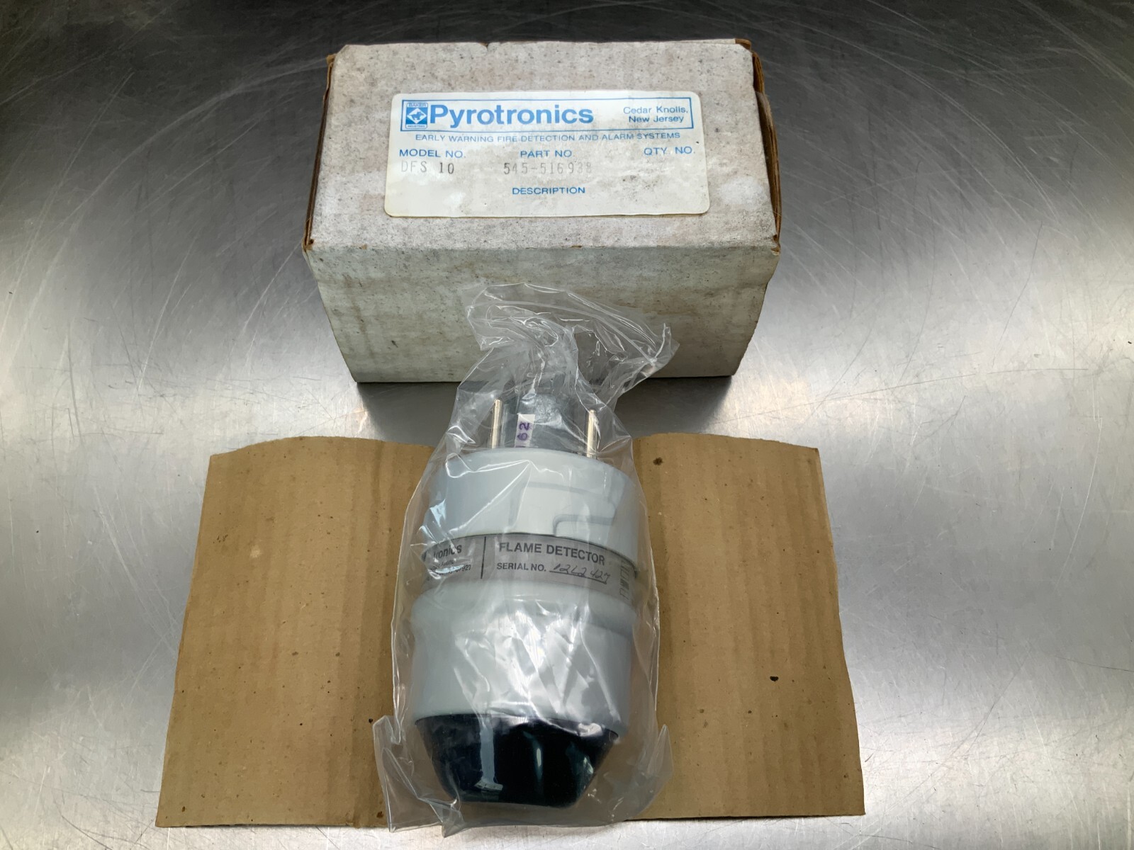 Pytrotronics DFS-10 Fire Alarm Flame Detector Head