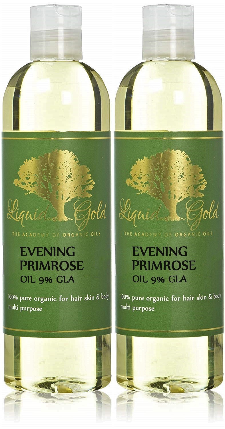 24 oz Liquid Gold Evening Primrose Oil 100%Pure&Organic for Skin Hair and Health