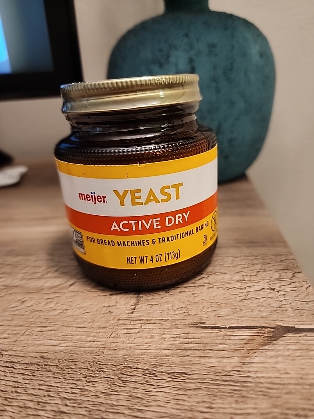 Meijer Active Dry Yeast For Bread Machines & Traditional Baking 4 oz
