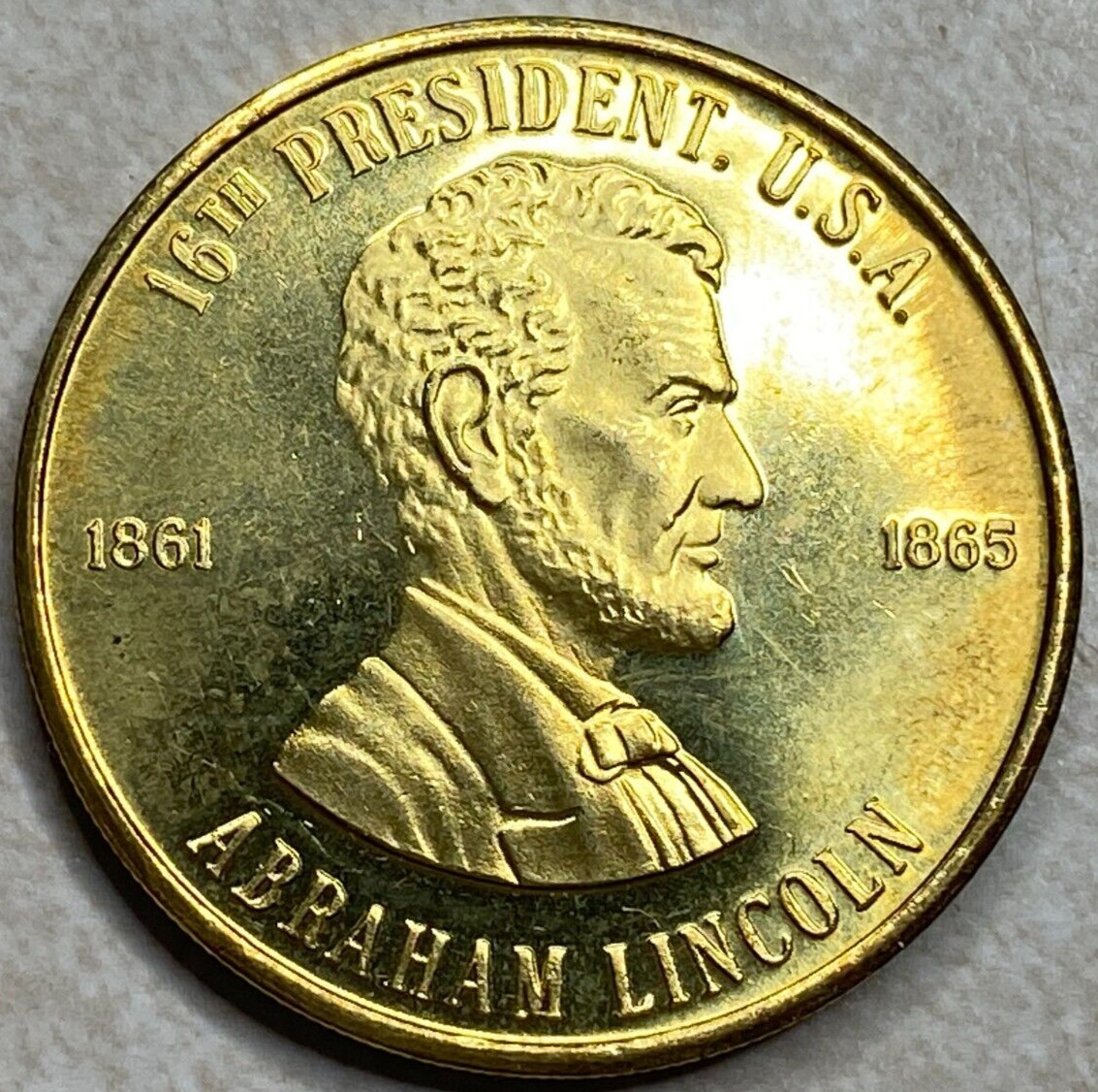 Abraham Lincoln The Great Emancipator Token T7797