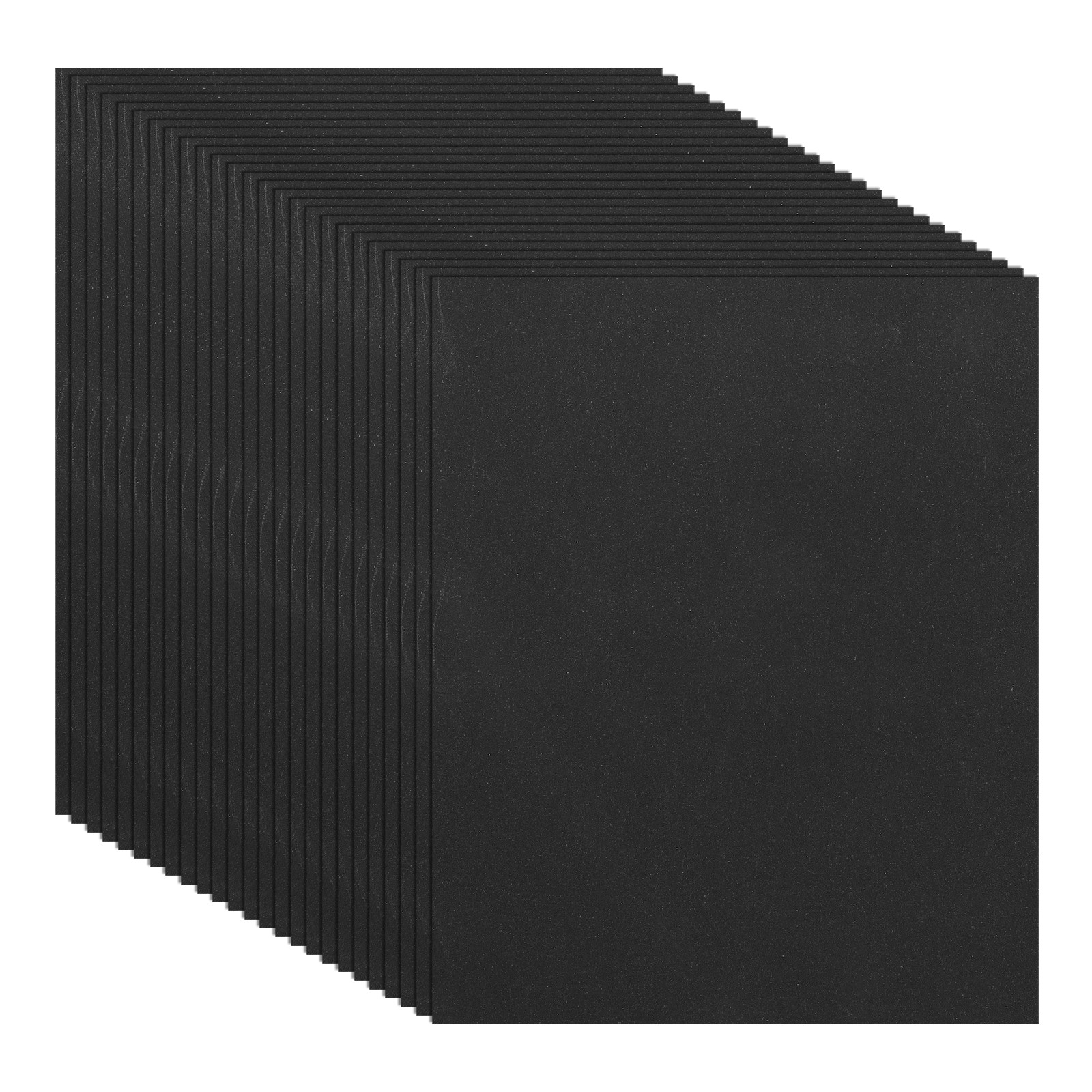 25 Pack 9" x 11" Sandpaper, 2500 Grit Sand Paper for Wood Furniture