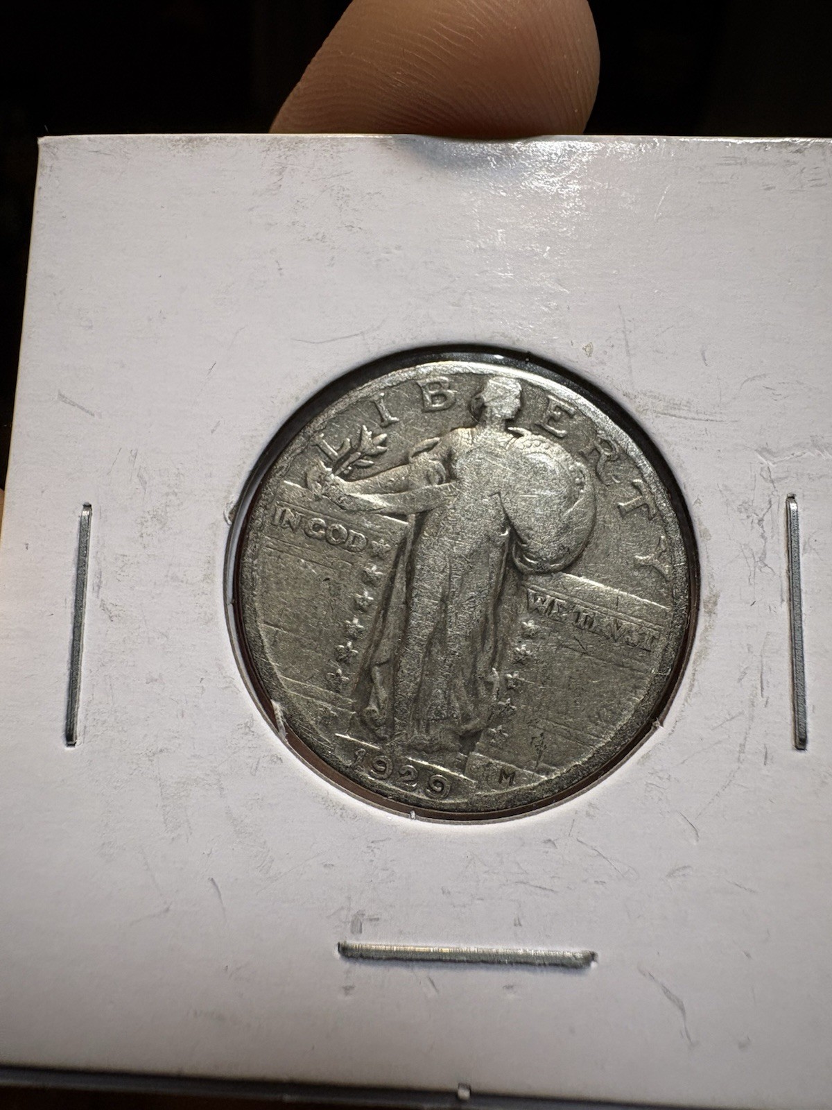 1929 Standing Liberty Quarter - 90% SILVER - VG Condition