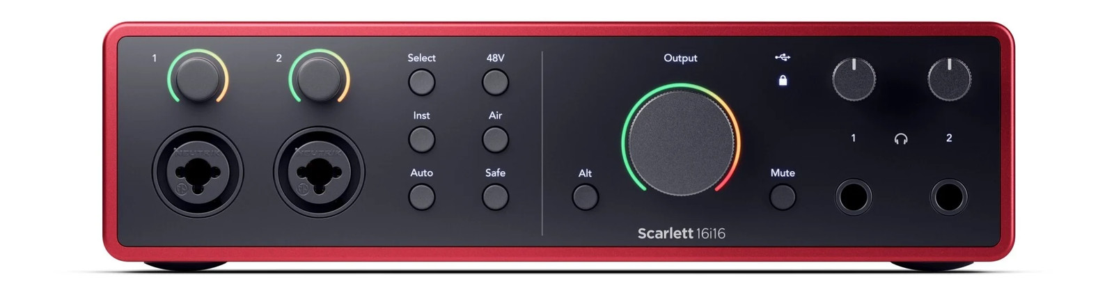 Focusrite SCARLETT-16I16-4G 16-In/Out USB Audio Interface w/2 4th Gen Mic Preamp