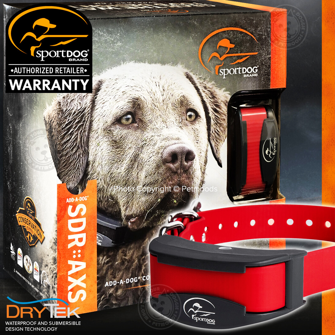 SportDOG SDR-AXS Extra Collar Stubborn Dog for SD-425X SD-425XS SD-825X SD-1225X