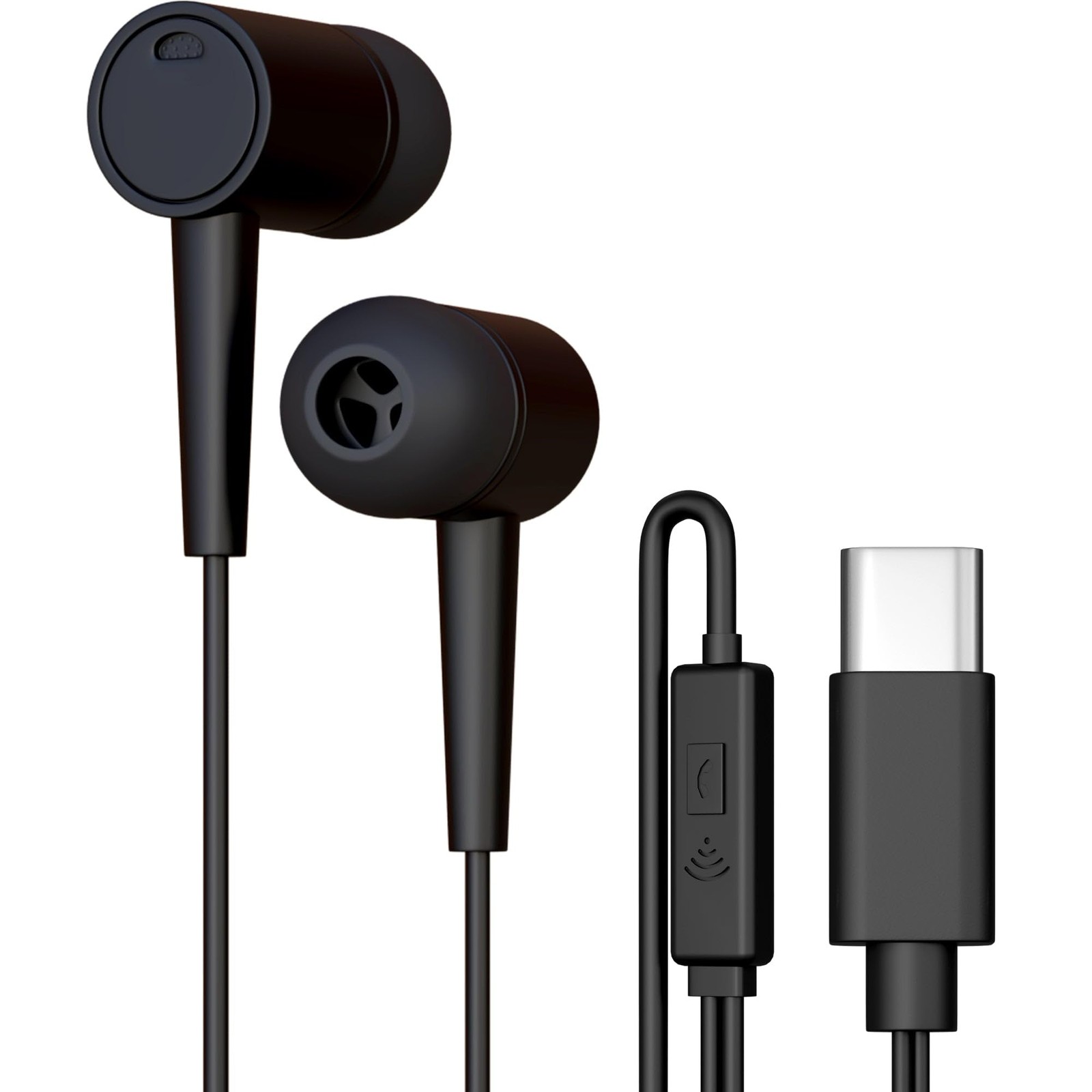 1 Pack Wired Earbuds, USB-, in-Ear, Mic, with , , Laptop, PC for , Online Cla...
