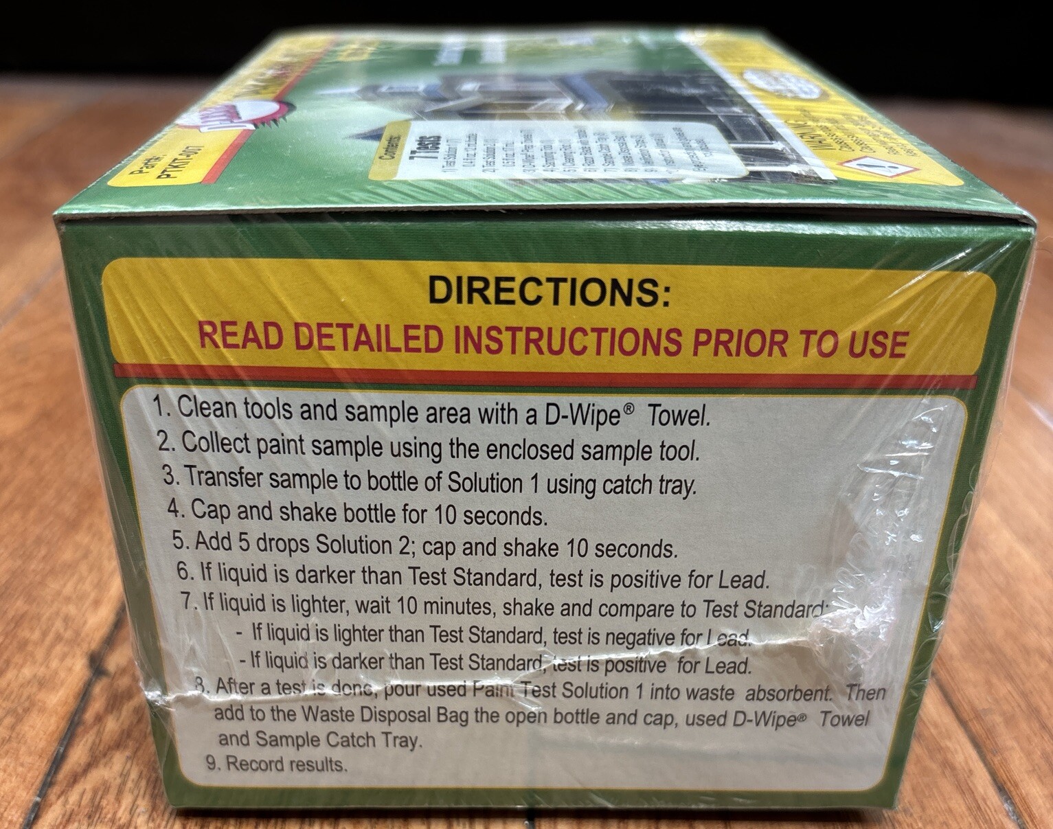 D-LEAD LEAD PAINT TEST KIT 7 TESTS PER KIT - PTKIT-007
