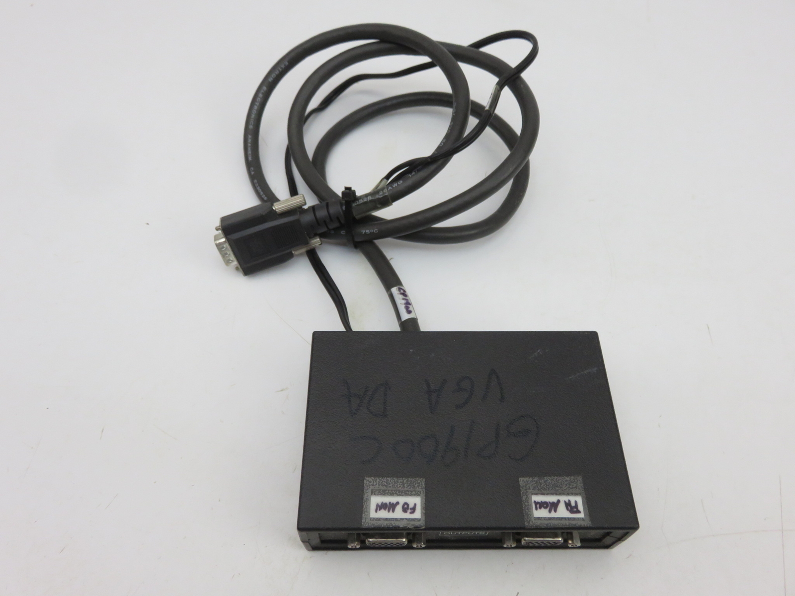 Extron P/2 DA2 Plus 33-1393-01 VGA Dual 2 Output Splitter Distribution Amplifier
