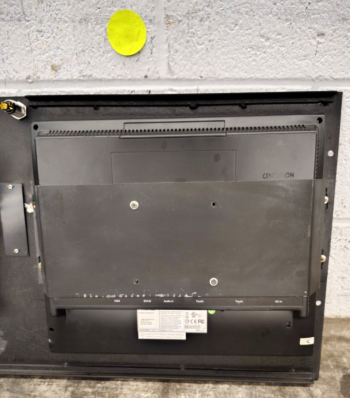 SELF-SERVICE INTERACTIVE TERMINAL W/17" TOUCHSCREEN & BILL VALIDATOR P17BH-AB