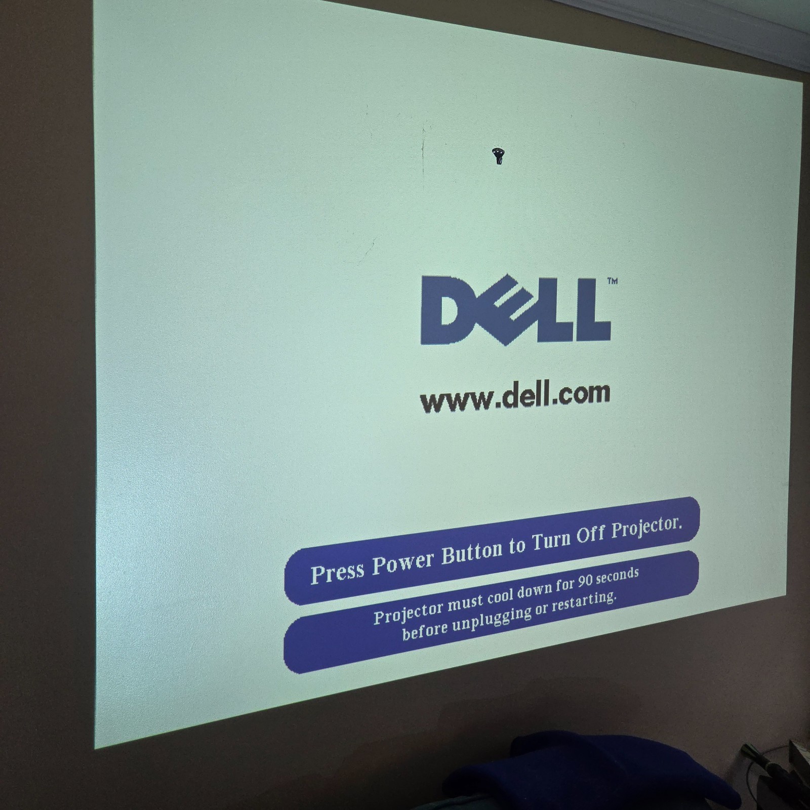 Dell 2100MP DLP Front Projector with Case Remote Cables