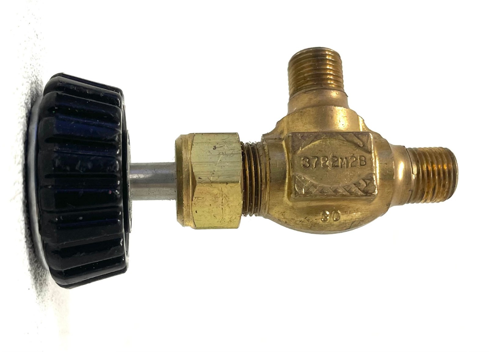 HOKE BRASS NEEDLE VALVE | 3722M2B | 3000 PSI