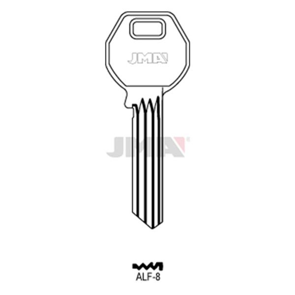 5 X ALF-8 JMA/Gege Key Blanks