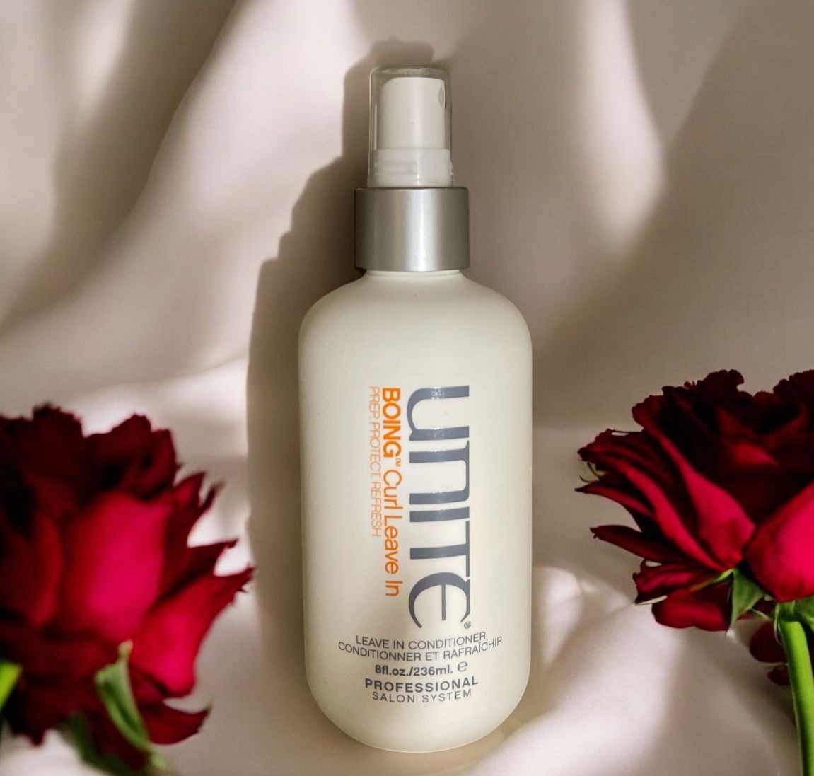 UNITE BOING Curl Leave in Prep Protection Refresh Leave in Conditioner 8 oz