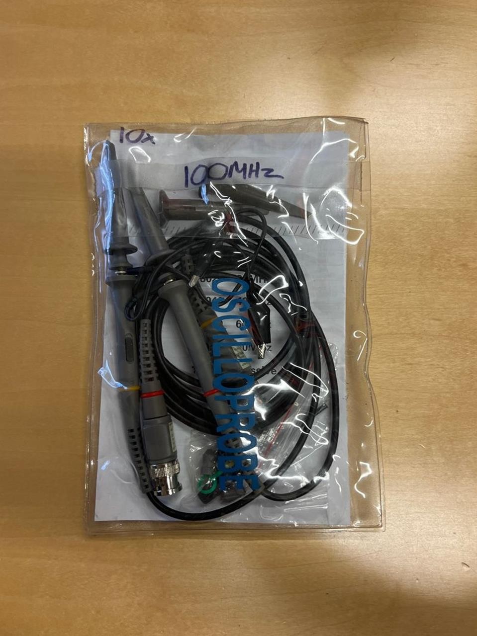 P6100 100MHZ OSCILLOSCOPE PROBE W/ MANUAL