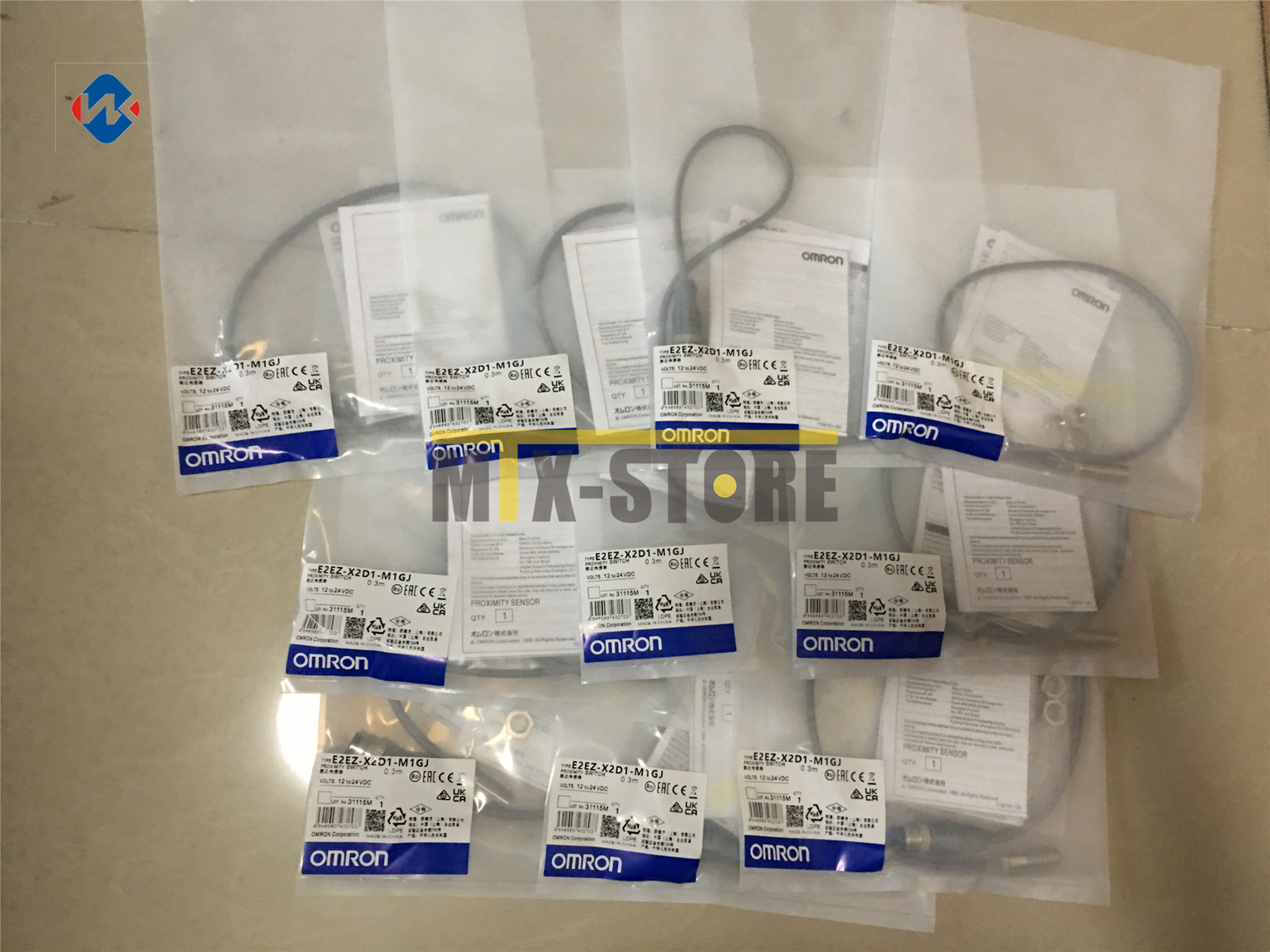1PCS NEW OMRON E2EZ-X2D1-M1GJ Sensor&Proximity Switch
