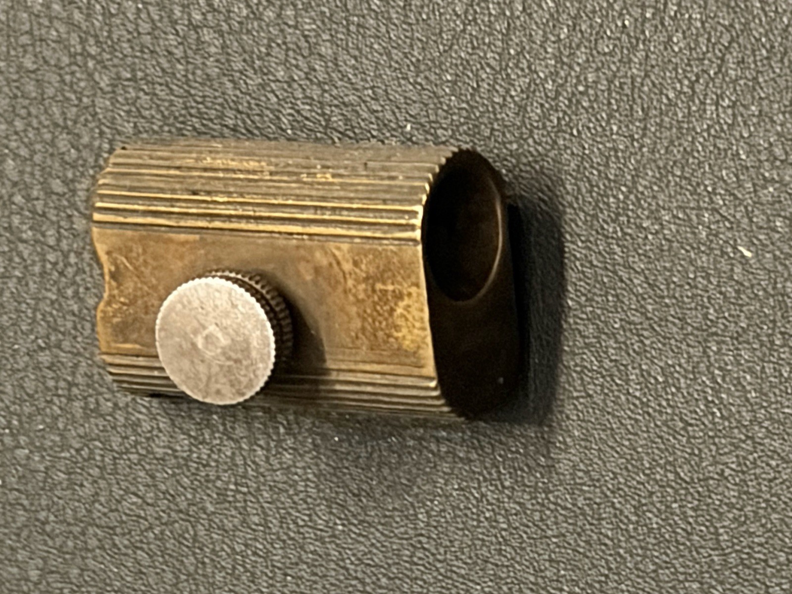 Vintage Johann Faber Pencil Sharpener Germany Pat 1892 Brass Antique