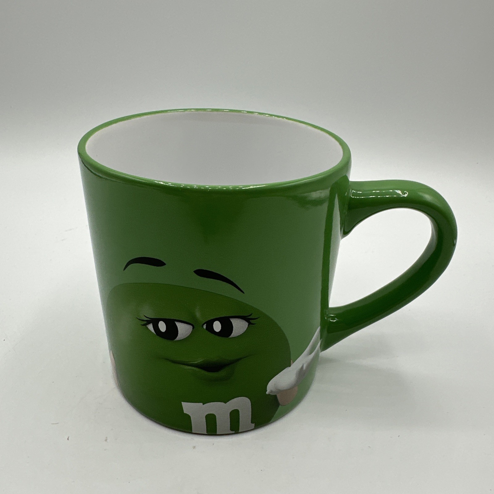 large green m and m mug 2021 Frankfort Candy Company