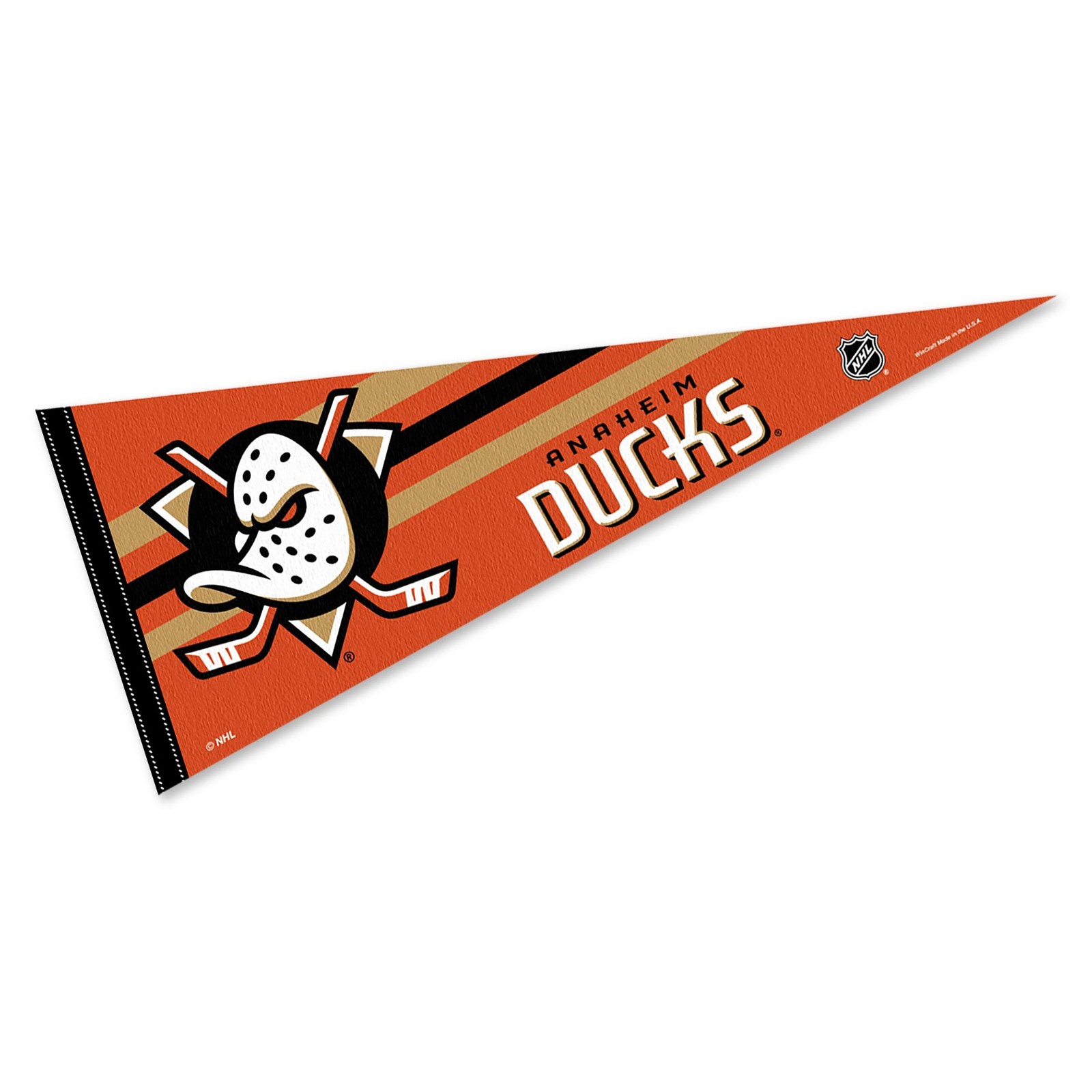 Anaheim Ducks NHL Hockey Pennant Flag