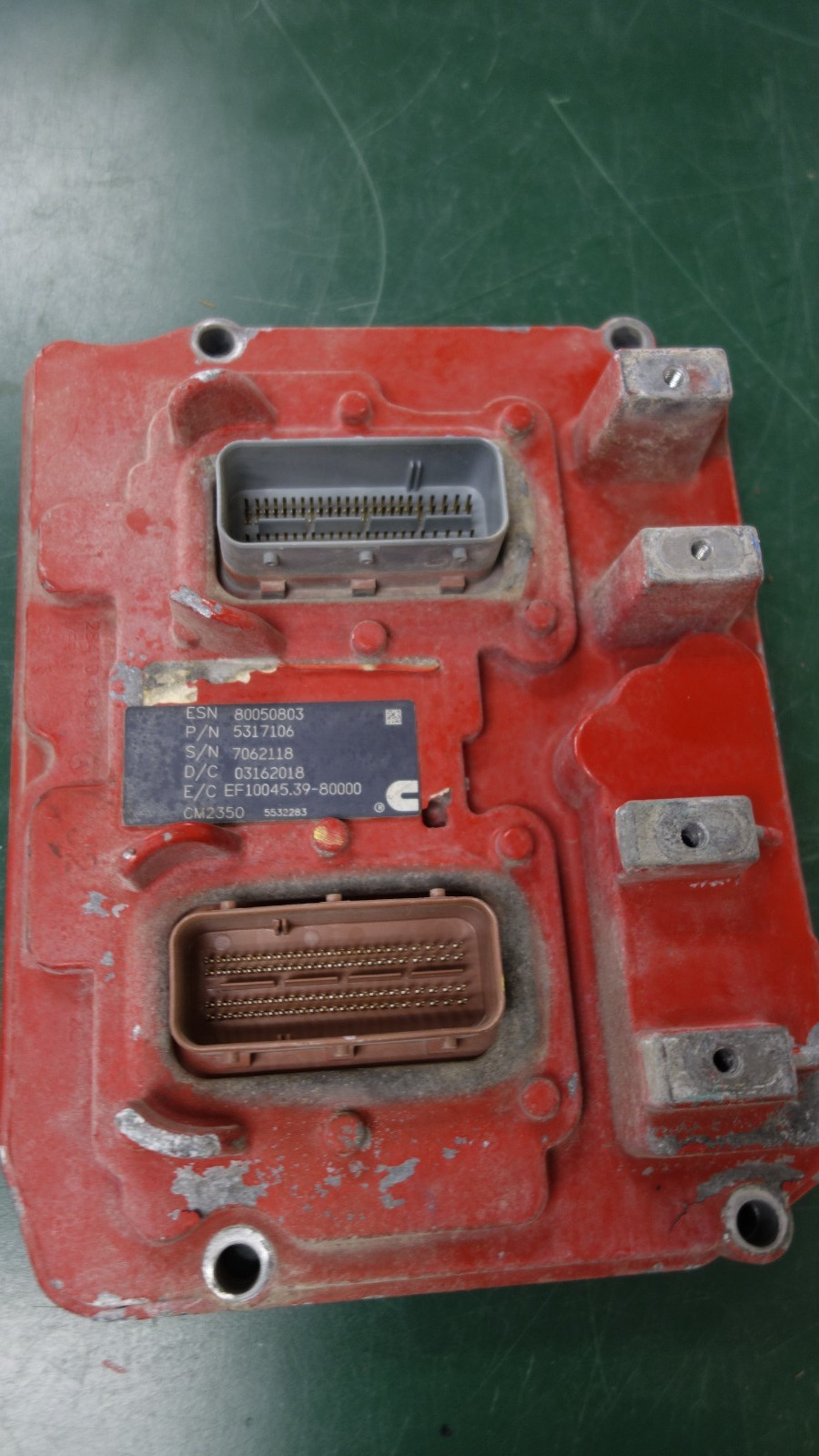 ECM ENGINE CONTROL MODULE 5317106 CUMMINS ISX 15 671K Miles