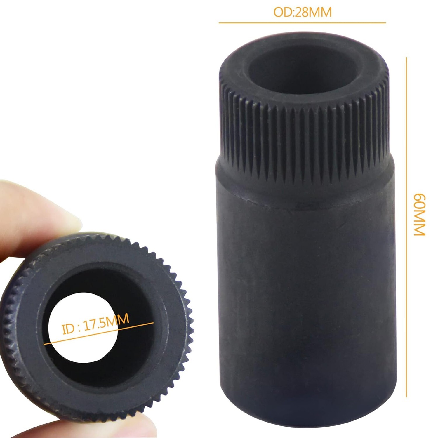 58 Teeth Spline Socket Pre-Chamber Spline Socket For Mercedes Benz 1/2" Dr