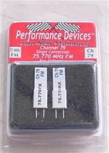 Airtronics 75Mhz FM Crystal Set - Channel 79