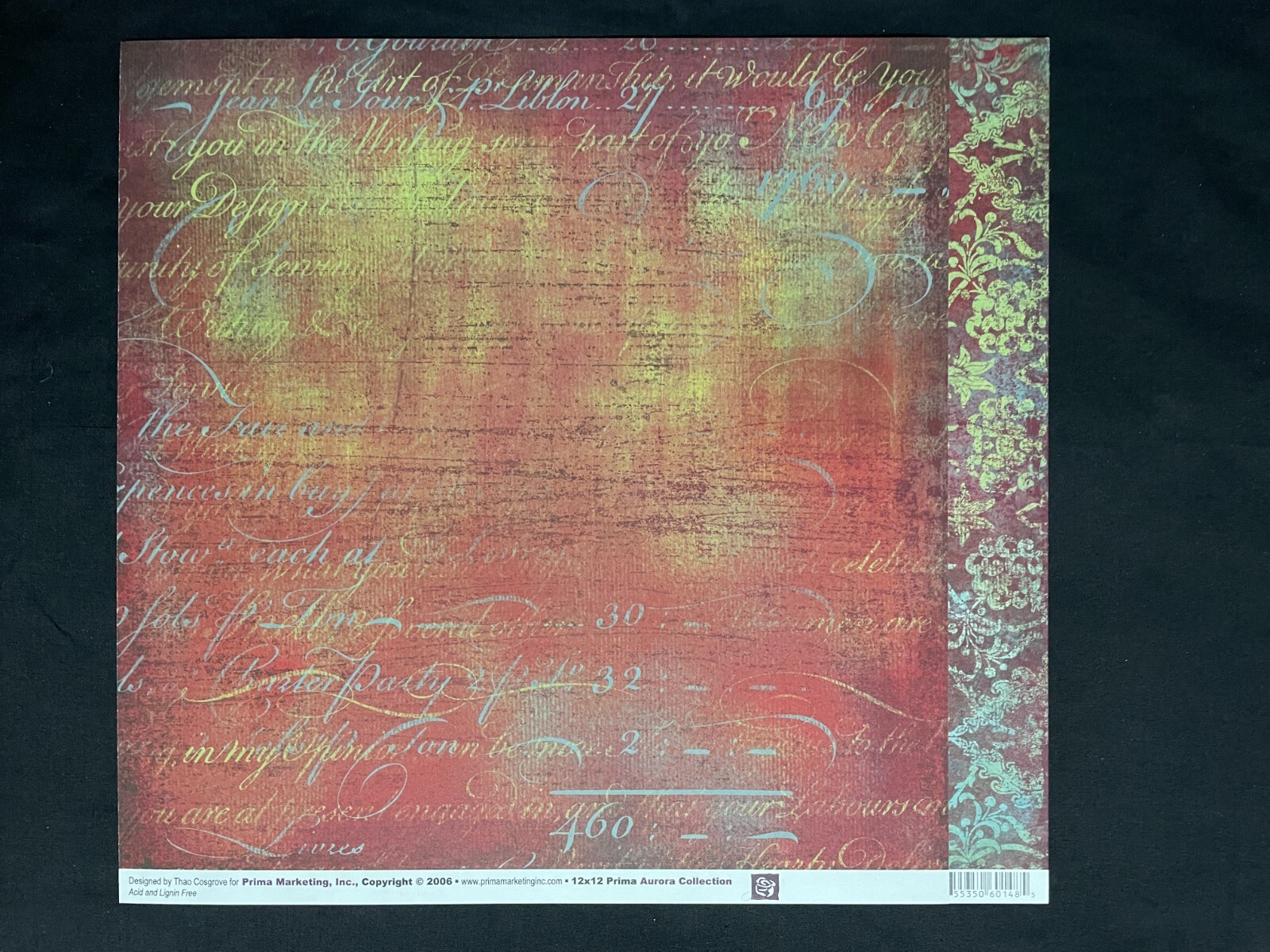 PRIMA "AURORA" 12X12 DS HEAVY PAPERS