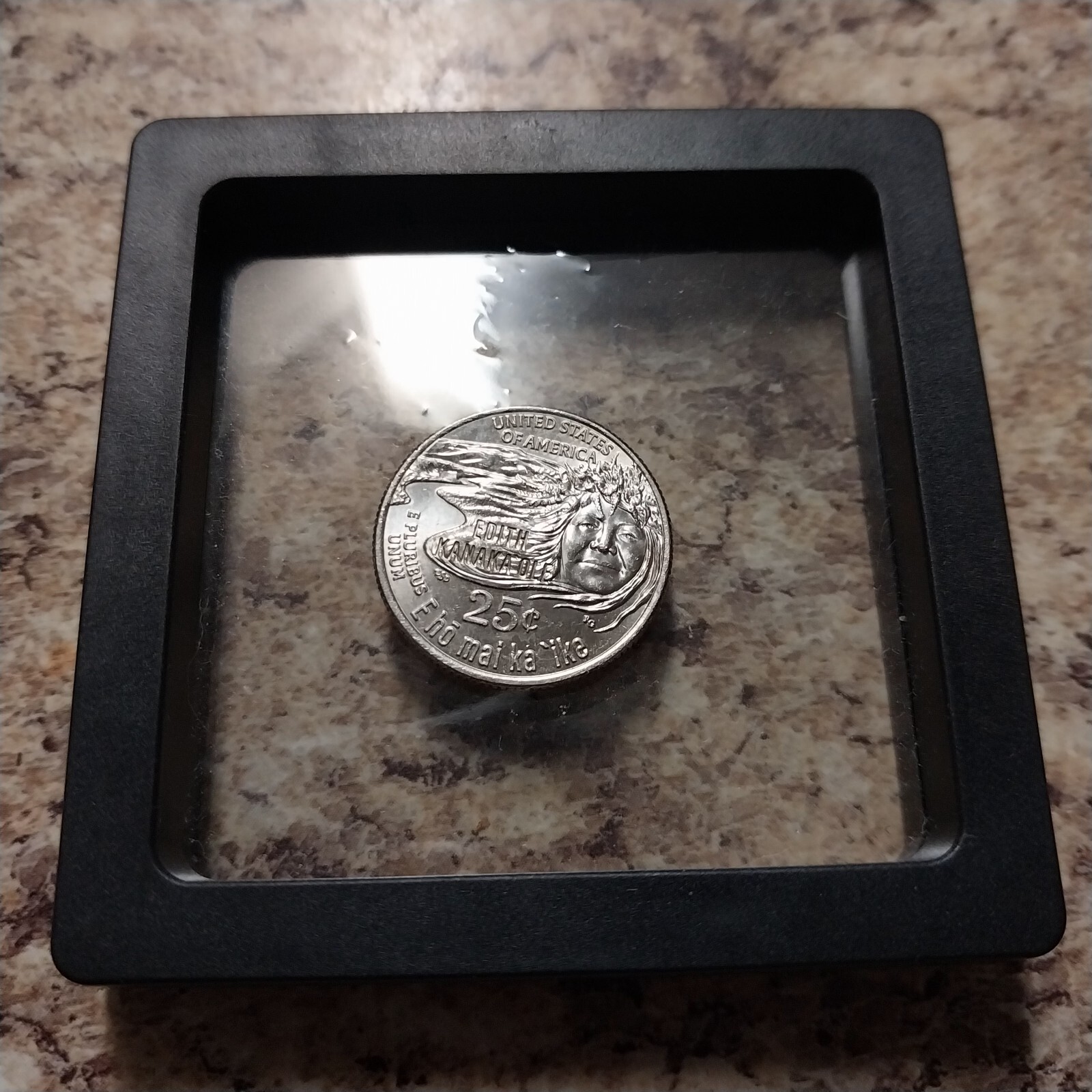 2023 P Edith Kanakaole Quarter error  “IN *COD* WE TRUST”