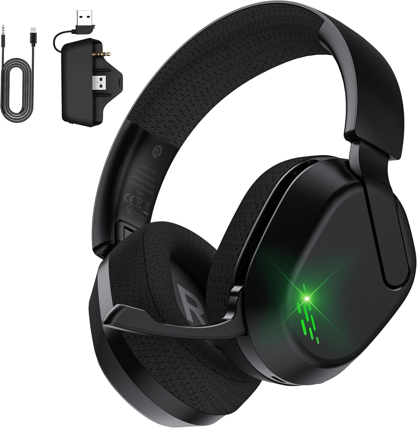 Wireless Gaming Headset for Xbox Series X/S, Xbox One, PS5, PC, Bluetooth 6.0 Ga